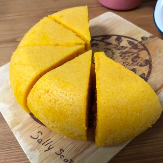 炊飯器で作るパンプキンホットケーキ